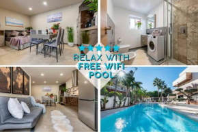 2 min from the sea pool, comfort and free WiFi
